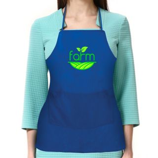 Logo Full Apron with Pockets