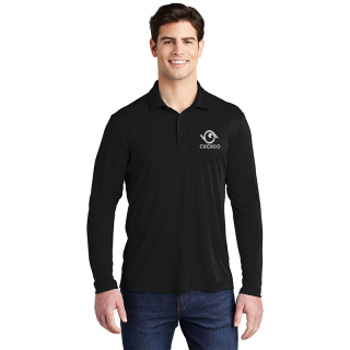 Printed Sport-Tek® Posi-UV® Pro Long Sleeve Polos