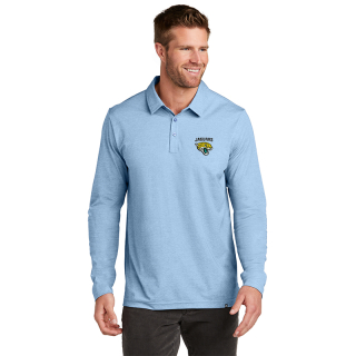 ized TravisMathew Oceanside Heather Long Sleeve Polos