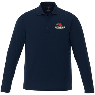 Elevate ized Men's MORI Long Sleeve Polos Tall