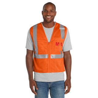 CornerStone® ANSI 107 Class 2 Mesh Zippered Vests