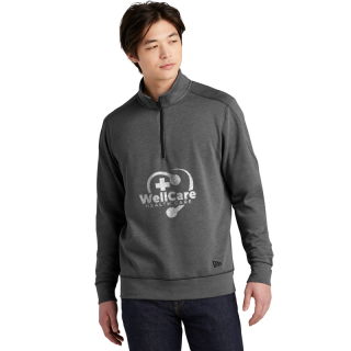 New Era® Tri-Blend Fleece Quarter-Zip Pullovers