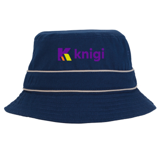 Cotton Bucket Hats with Trim