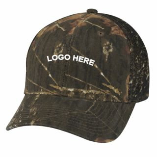 Mossy Oak® Hunter’s Retreat Mesh Back Camouflage Caps
