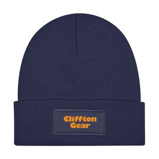 Customized Patch Knit Beanies with Cuff