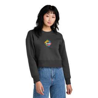 District® Women's Perfect Weight® Fleece Cropped Crews