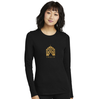 District® Women's Perfect Blend® CVC Long Sleeve...