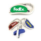 Custom Imprinted Carabiner Flashlight with 3 Colors