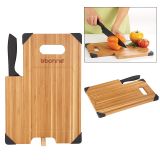 Custom Printed Bamboo Cutting Boards with Knife