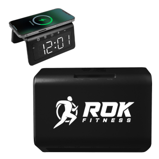 15W Light-Up Wireless Charger Alarm Clocks