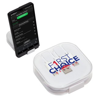 Trio 3 in 1 Charging Cables with Built In Phone...
