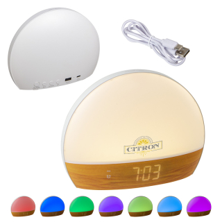 Daybreak Digital Alarm Clocks with Sunrise...