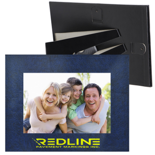 5x7 Inch ized Leatherette Photo Frames with Imprint