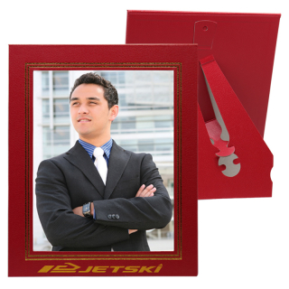8.5x11 Inch Leatherette Photo Frames with Imprint