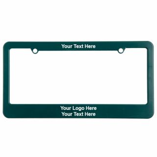 License Plate Frame With Straight 2 Holes