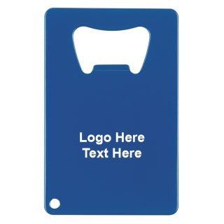 Printed Credit Card Shaped Bottle Openers
