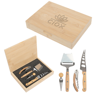 ized Perfect Pairing Wine and Cheese Knife Sets