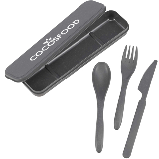 Bamboo Fiber Cutlery Sets