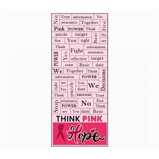 3.5x8.25 Awareness Magna Phrase with Business Card Magnets 20 Mil