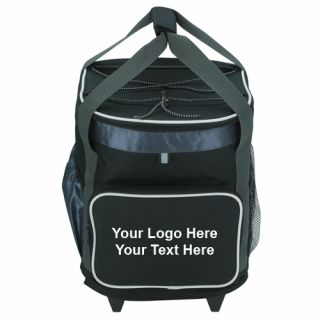 Logo 24 Can Rolling Coolers