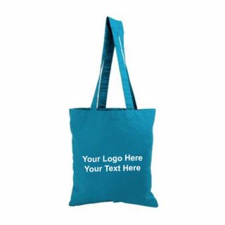 Colored Cotton Economy Tote Bags