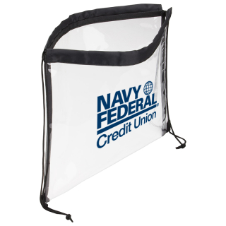 Clear Vinyl Bags with Drawstrings
