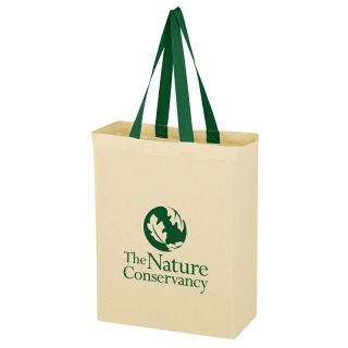 Cotton Canvas Grocery Tote Bags