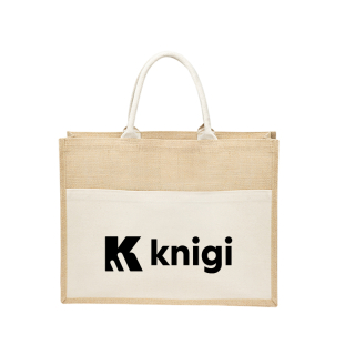 Julia Jute Tote Bags