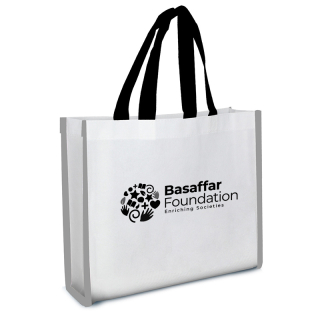Reflective Non-Woven Coloring Tote Bags with Crayons