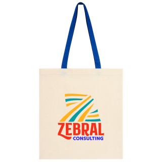 Eco Friendly Canvas Tote Bags with Contrast Handles