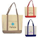 Custom Printed Boat Mate Canvas Tote Bags