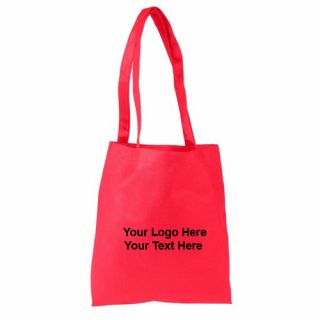 Printed Poly Pro Flat Tote Bags