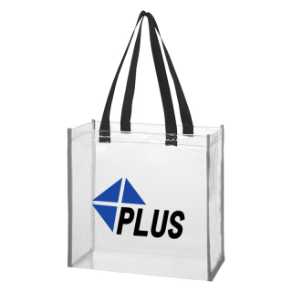 Reflective Shopper Clear EVA Reflective Tote Bags