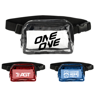 Anywhere Clear Belt Bags