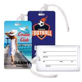 Custom Deluxe Full Color Luggage Tags