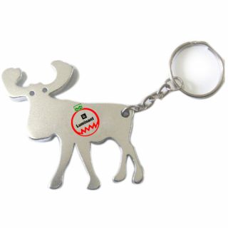 Elk Shape Bottle Opener Keychains