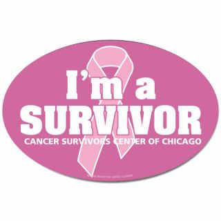 6x4 Inch Awareness Oval Shape Outdoor & Car Magnets 30 Mil