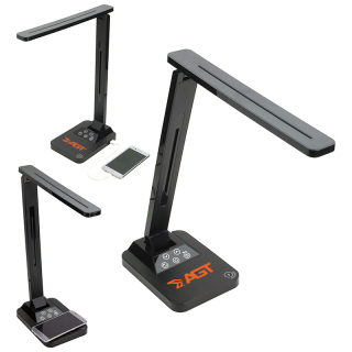 Limelight Desk Lamps with Wireless Chargers