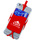 Custom Imprinted Silicone Smartphone Neck Wallet