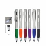 Custom Trio Pens with LED Lights And Stylus