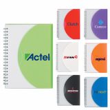 5x7 Inch Custom Printed Spiral Notebooks
