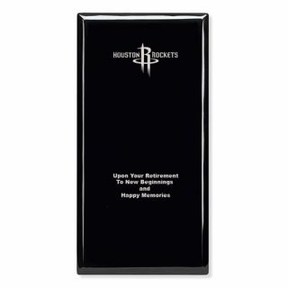 6 x 12 Logo Jaffa Black Plaques