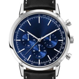 41mm Silver Stainless Steel Case Men's Watches