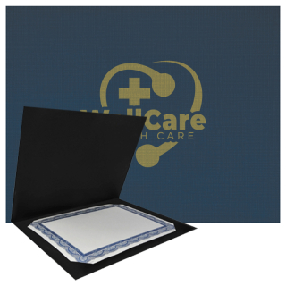 12.75x10 Inch Two-Fold Certificate Presentation...