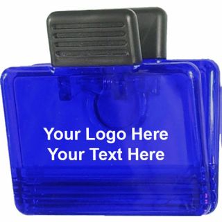 Printed Jumbo Size Rectangular Magnetic Memo Clip Holder