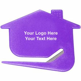 Jumbo Size House Shaped Letter Openers with Magnet