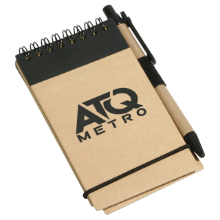 Think Green Recycled Notepads and Pens