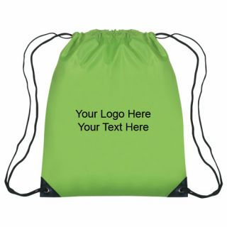 Large Sports Pack Polyester Drawstring Bags