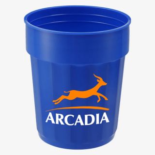 Printed 16 Oz Fluted Stadium Cups