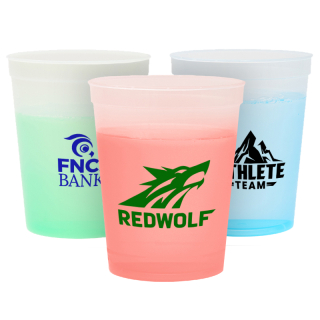 Printed 16 Oz Color Changing Stadium Cups